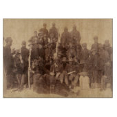 Planche À Découper Les guerriers du buffle : la cavalerie noire améri (Devant)