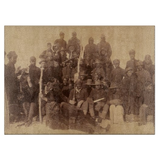 Planche À Découper Les guerriers du buffle : la cavalerie noire améri (Devant)