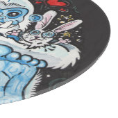 Planche À Découper Les Hugs De Vacances Yeti ! (Coin)