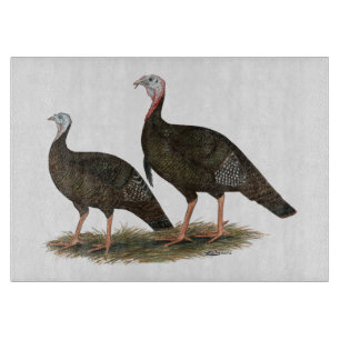 Planche À Découper Les Jeunes Filles de Turkeys