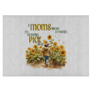 Planche À Découper les mamans étaient des fleurs