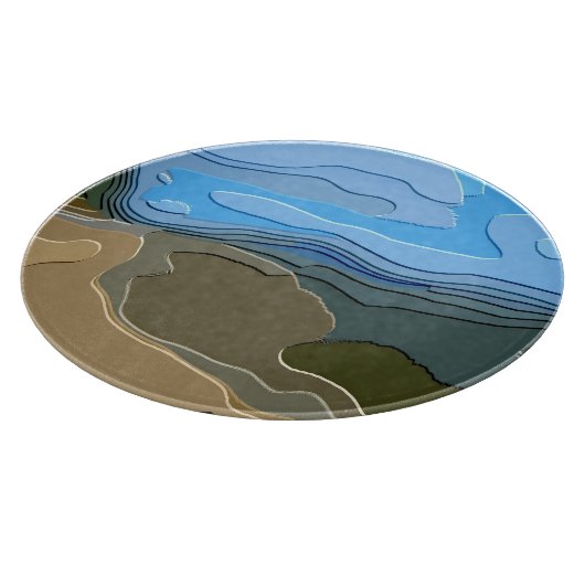 PLANCHE À DÉCOUPER LES MONTAGNES (Coin)