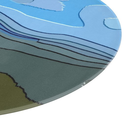 PLANCHE À DÉCOUPER LES MONTAGNES (Coin)