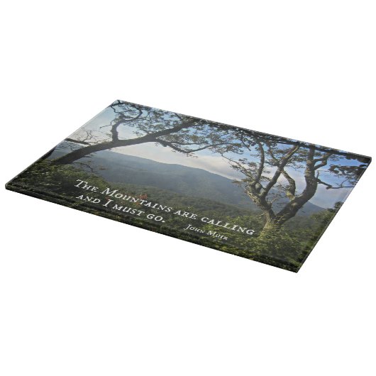 Planche À Découper Les montagnes appellent... (Coin)