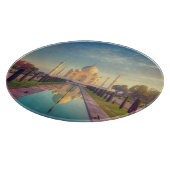 Planche À Découper Les monuments | Couleurs du Taj Mahal (Coin)