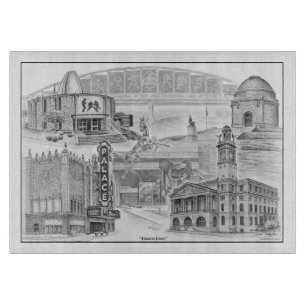 Planche À Découper Les monuments historiques du canton de l'Ohio