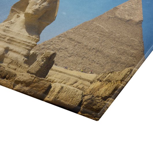 Planche À Découper Les monuments | Sphinx & Pyramide d'Egypte (Coin)