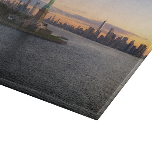 Planche À Découper Les monuments | Statue de la Liberté NYC (Coin)