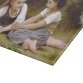 Planche À Découper Les Noisettes : Les jeunes filles ramassent les no (Coin)