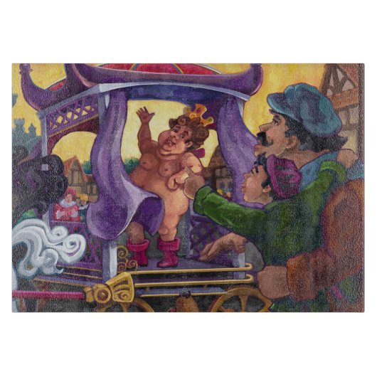 Planche À Découper Les nouveaux vêtements de l'empereur (Devant)