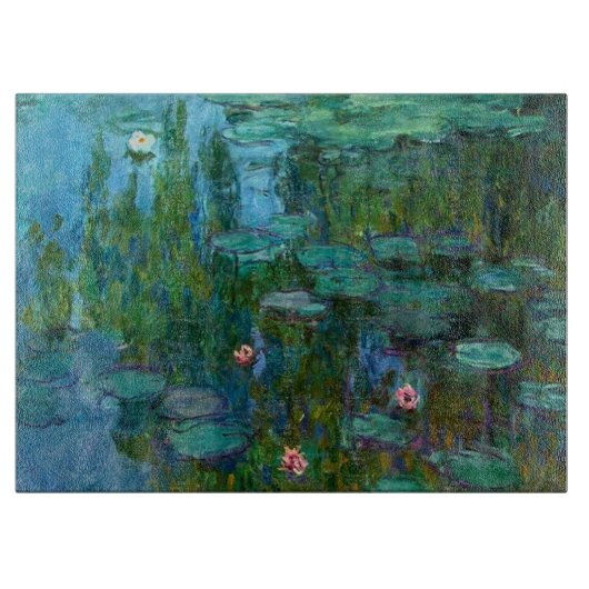 Planche À Découper Les nymphéas de Claude Monet (Devant)