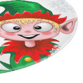 Planche À Découper Les personnages de Noël de père Noël et Elf (Coin)