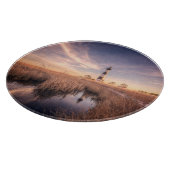 Planche À Découper Les phares | Bodie Island Outerbanks (Coin)