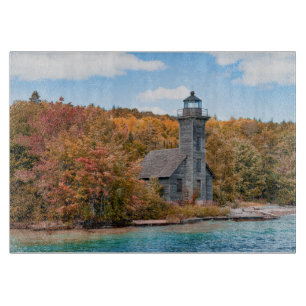 Planche À Découper Les phares   Grand Island East Channel Light