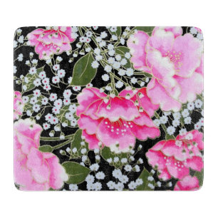 Planche À Découper Les pivoines de l'art japonais