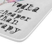 PLANCHE À DÉCOUPER LES PLANCHES À DÉCOUPER, VODKA EST MEILLEUR MARCHÉ (Coin)