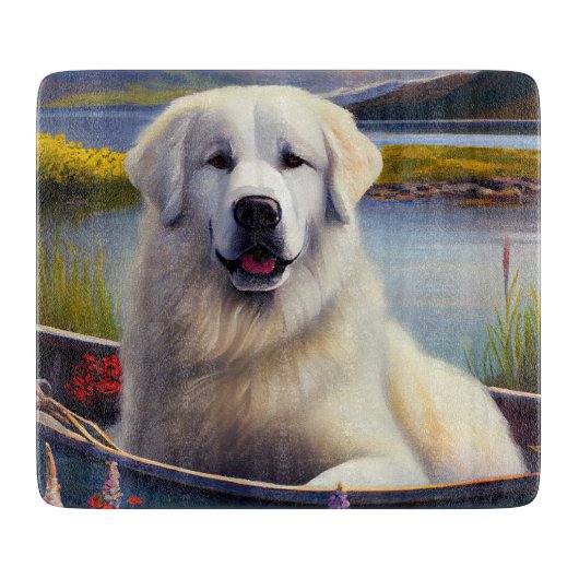 Planche À Découper Les Pyrénées sur une pagaie : une aventure Pittore (Devant)