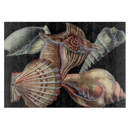 Planche À Découper Les trésors de la mer (Devant)