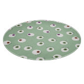 Planche À Découper Les yeux d'Halloween, motif sans couture dessiné à (Coin)