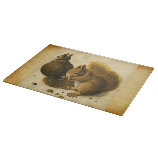 Planche À Découper L'ESCALIER AVEC LES NUTS Albrecht Durer Parchemin (Coin)