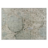 PLANCHE À DÉCOUPER L'ESPACE : LUNE MAP, 1972 (Devant)