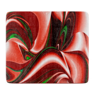 Planche À Découper L'Esprit d'Amour et d'Espoir Abstrait 3D Rainbowar