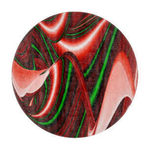 Planche À Découper L'Esprit d'Amour et d'Espoir Abstrait 3D Rainbowar