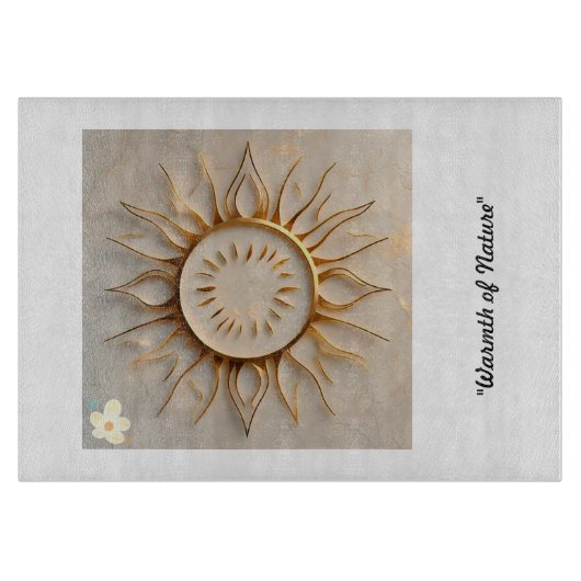 Planche À Découper "L'essence de la nature" (Devant)