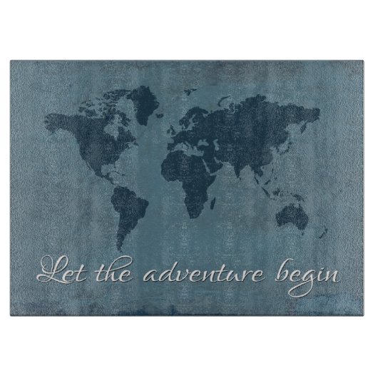 Planche À Découper Let the adventure begin (Devant)