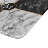 PLANCHE À DÉCOUPER LETTRE BLANCHE NOIRE CARTE DE COUPE (Coin)