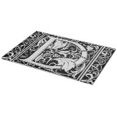 Planche À Découper Lettre D Monogramme médiéval Art Nouveau (Coin)