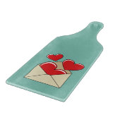 Planche À Découper Lettre de love (Coin)