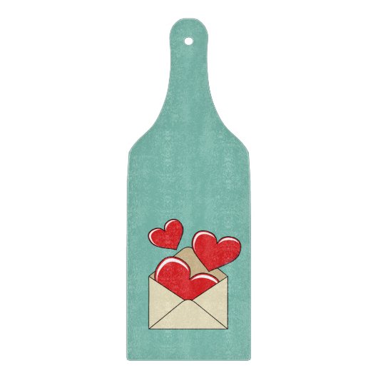 Planche À Découper Lettre de love (Devant)