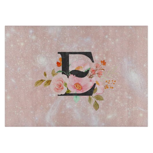 Planche À Découper Lettre E (Devant)