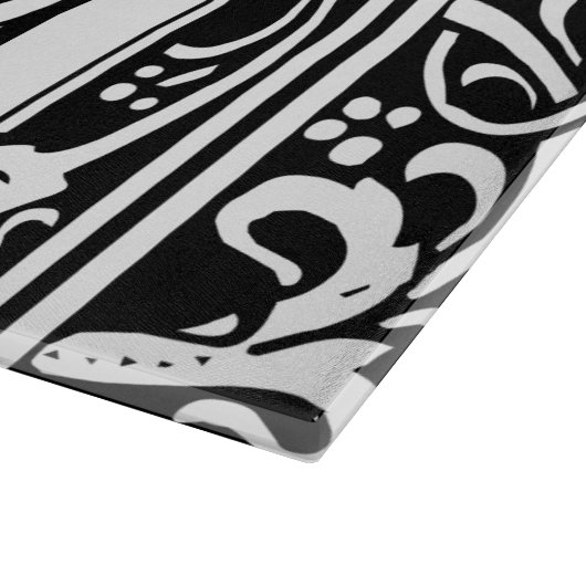 Planche À Découper Lettre G Monogramme médiéval Art Nouveau (Coin)