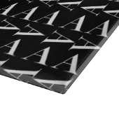 Planche À Découper Lettre initiale A monogramme (Coin)