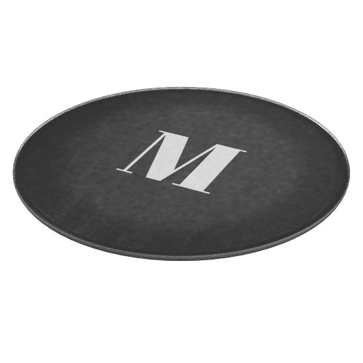 Planche À Découper LETTRE INITIALE GRECQUE CLAIR MONogramme Moderne (Coin)