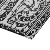 Planche À Découper Lettre L Monogramme médiéval Art Nouveau (Coin)