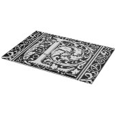 Planche À Découper Lettre L Monogramme médiéval Art Nouveau (Coin)