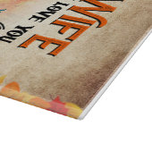 Planche À Découper Lettre Personnalisée À Ma Femme Amour Du Mari B (Coin)