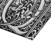 Planche À Découper Lettre Q Monogramme médiéval Art Nouveau (Coin)
