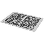 Planche À Découper Lettre T Monogramme médiéval Art Nouveau (Coin)