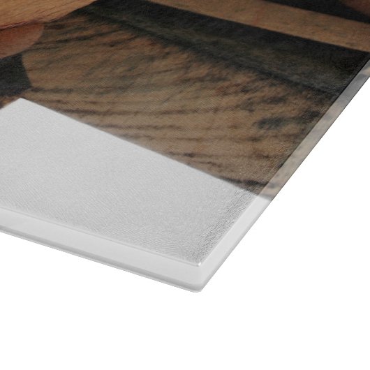 Planche À Découper Lettres en bois (Coin)