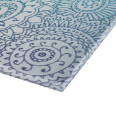 Planche À Découper Lever de soleil détaillé d'abrégé sur henné (Coin)