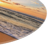 Planche À Découper Lever d'océan, horizon bleu profond. (Coin)