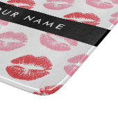 Planche À Découper Lèvres Rouges, Lèvres Roses, Baiser, Votre Nom, Pe (Coin)