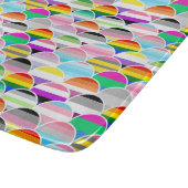 Planche À Découper LGBTQIA+ Queer Scalloped Pride Flag Fans (Coin)