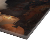 Planche À Découper Lhasa Apso Citrouilles Halloween Épouvantable (Coin)