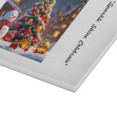 Planche À Découper "L'heure de Noël" (Coin)