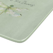 Planche À Découper Libellule Vert Citron (Coin)